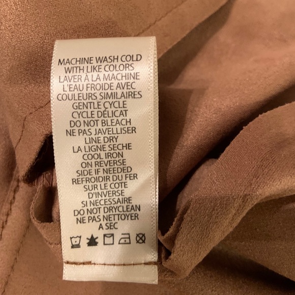 Max Studio Luce Faux Suede Topper - Picture 7 of 10